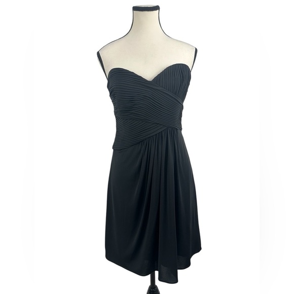 BCBGMaxAzria Dresses & Skirts - BCBGMaxAzria Black Strapless Dress